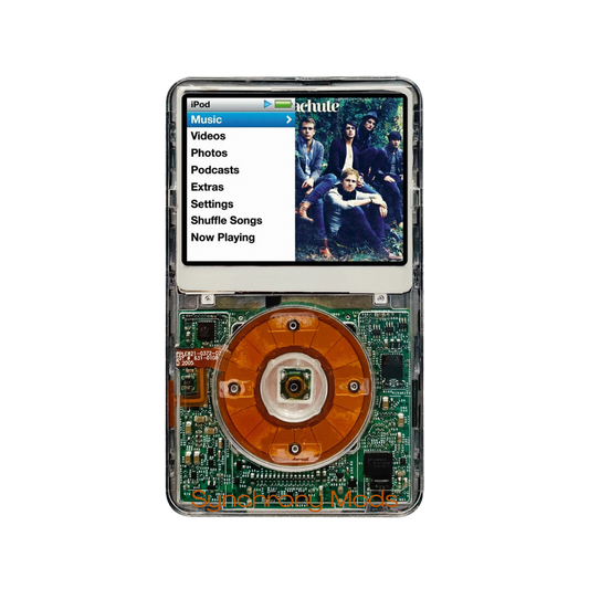 iPod Video 5 Gen mejorado, color Transparente.